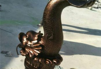 庭院魚(yú)兒雕塑廠家 歐式仿真擺件 戶(hù)外噴漆魚(yú)兒雕塑