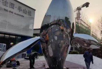 園林金魚(yú)雕塑廠家 大型房地產(chǎn)擺件 街道戶外金魚(yú)雕塑