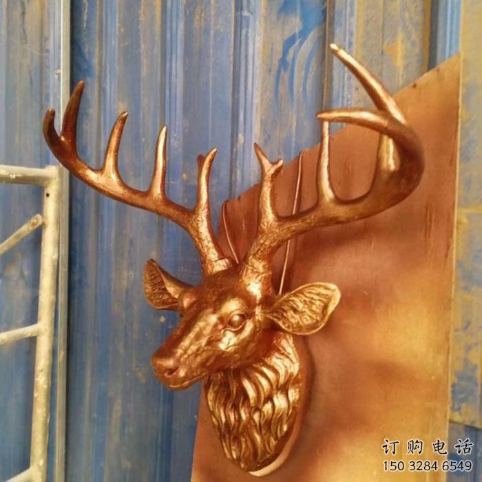 戶外羊頭雕塑廠家 現(xiàn)代創(chuàng)意小品 室內(nèi)異形羊頭雕塑
