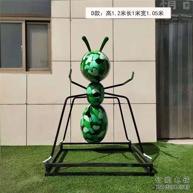 風景區(qū)螞蟻雕塑廠家 中式現(xiàn)代擺件 戶外彩繪螞蟻雕塑