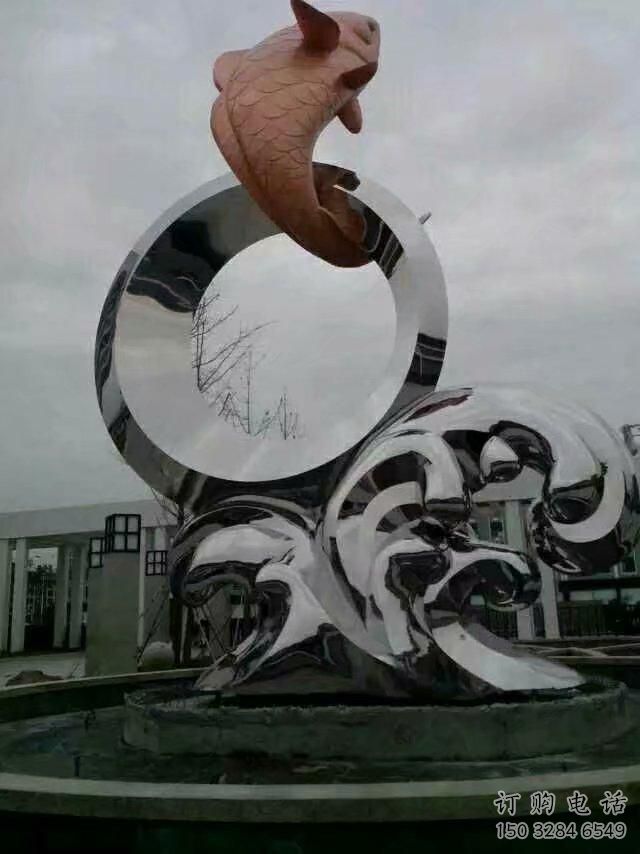 風(fēng)景區(qū)魚跨環(huán)雕塑廠家 中式室內(nèi)擺件 現(xiàn)代創(chuàng)意魚跨環(huán)雕塑 風(fēng)景區(qū)魚跨環(huán)雕塑廠家 中式室內(nèi)擺件 現(xiàn)代創(chuàng)意魚跨環(huán)雕塑