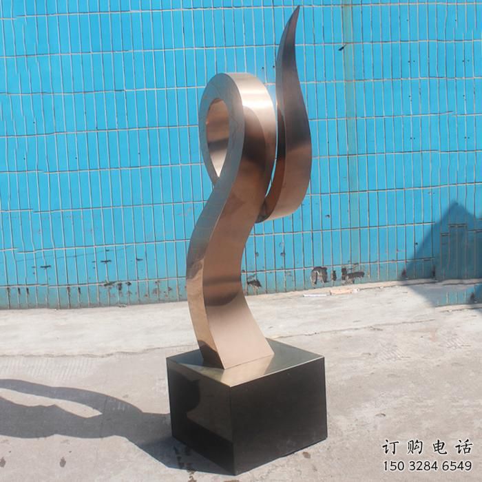 異形鳳鳥(niǎo)雕塑廠(chǎng)家 戶(hù)外抽象擺件 酒店拉絲鳳鳥(niǎo)雕塑