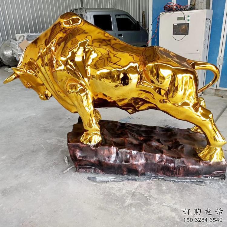 戶外金牛雕塑廠家 創(chuàng)意小品 酒店拉絲金牛雕塑 戶外金牛雕塑廠家 創(chuàng)意小品 酒店拉絲金牛雕塑