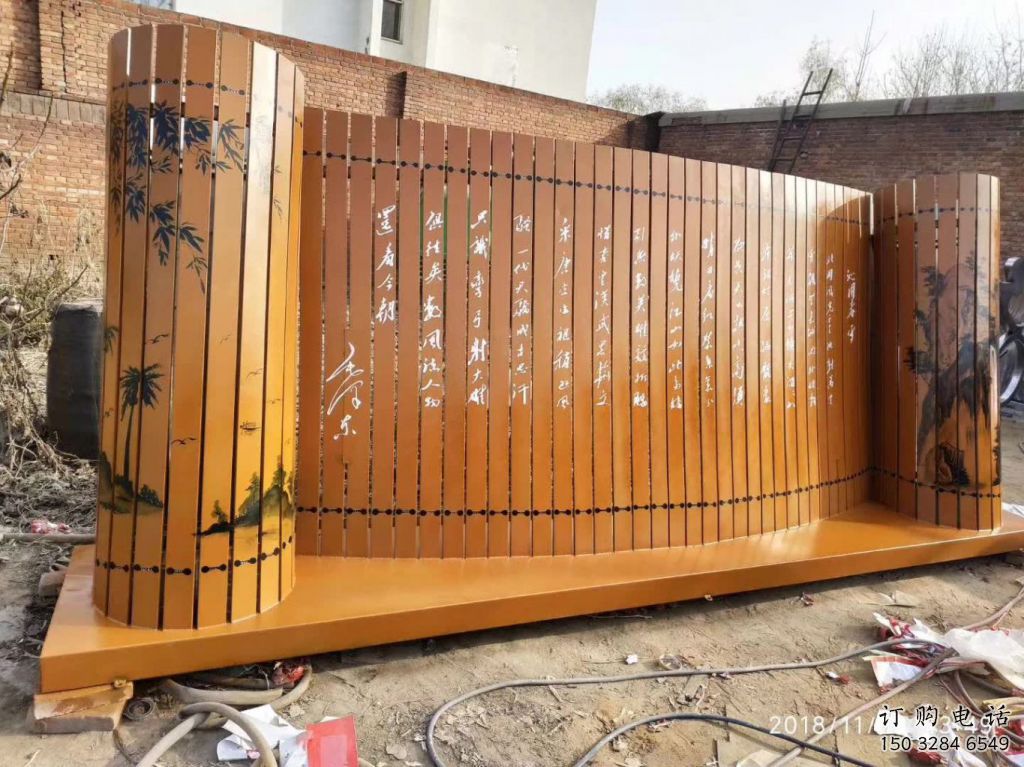 廣場(chǎng)書簡(jiǎn)雕塑廠家 黨建小品 不銹鋼書簡(jiǎn)雕塑