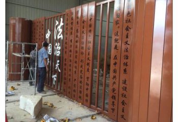 大型商場(chǎng)書簡(jiǎn)雕塑廠家 校園擺件 烤漆不銹鋼書簡(jiǎn)雕塑