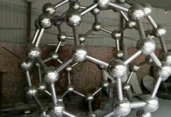 現代星球雕塑廠家 大型別墅區(qū)擺件 戶外不銹鋼星球雕塑