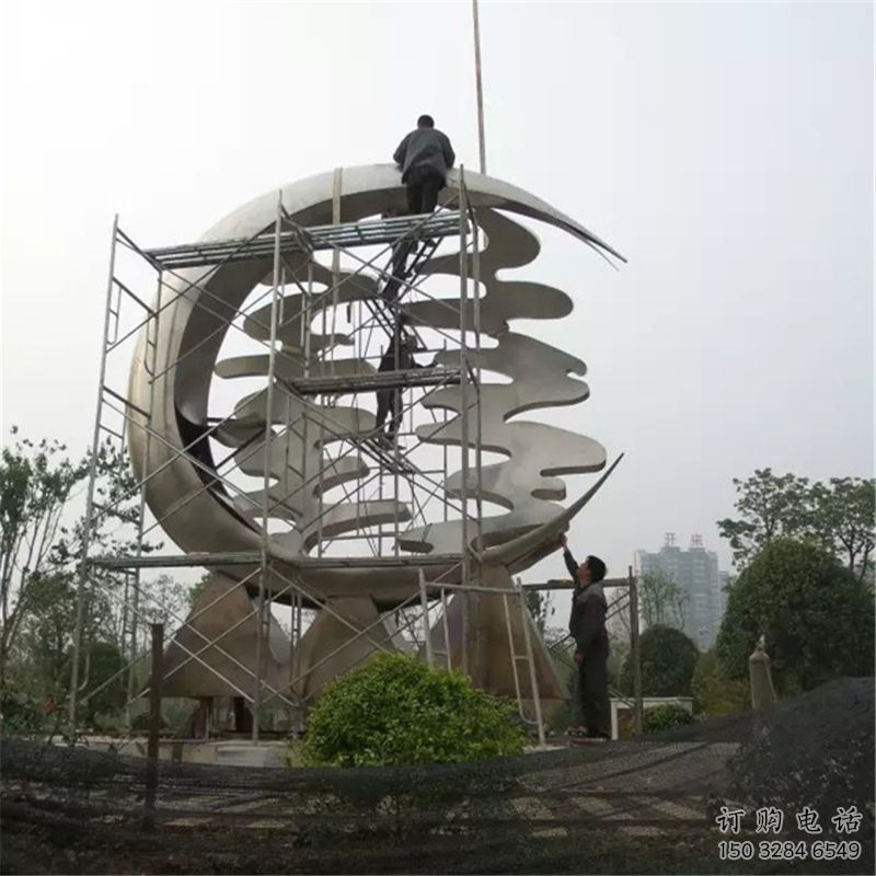 廣場(chǎng)喜字雕塑廠家 戶外小品 大型不銹鋼喜字雕塑