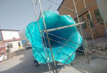 大型喇叭雕塑廠(chǎng)家 烤漆小品 現(xiàn)代不銹鋼喇叭雕塑