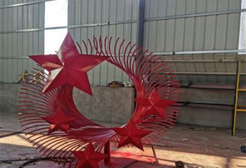 噴漆鳳尾雕塑廠(chǎng)家 中式小品 戶(hù)外不銹鋼鳳尾雕塑生產(chǎn)