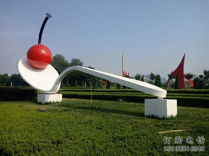 歐式勺子雕塑廠家 抽象擺件 體育場(chǎng)不銹鋼勺子雕塑廠