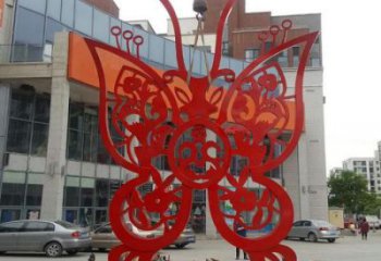 鏤空風箏雕塑廠家 園林剪紙小品 住宅小區(qū)不銹鋼風箏雕塑廠