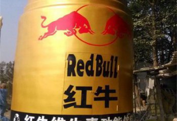 廣場瓶子雕塑廠家 創(chuàng)意現代小品 烤漆不銹鋼瓶子雕塑加工
