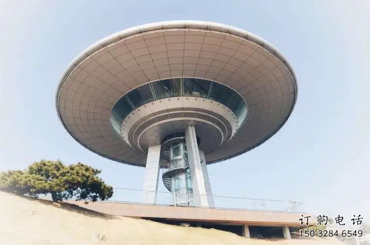 抽象飛碟雕塑廠家 戶外創(chuàng)意小品 廣場不銹鋼飛碟雕塑制作