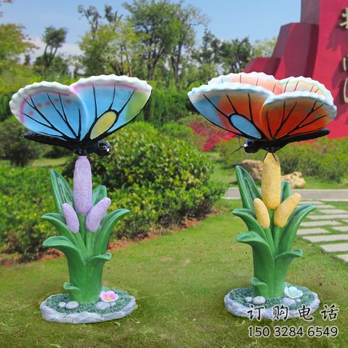 烤漆郁金香雕塑廠家 創(chuàng)意小品 彩繪不銹鋼郁金香雕塑廠