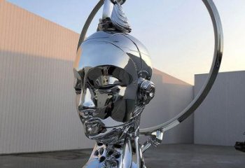 現(xiàn)代肖像雕塑廠家 別墅區(qū)擺件  大型不銹鋼肖像雕塑價格