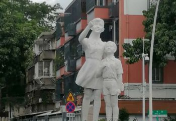 希望少先隊(duì)雕塑廠(chǎng)家 教育校園小品 制作不銹鋼少先隊(duì)雕塑