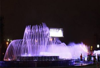 生產(chǎn)噴泉雕塑，燈光數(shù)控效果，公園噴泉雕塑廠家