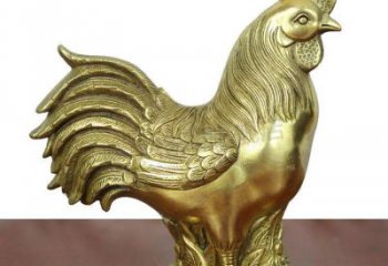 云南操場(chǎng)小雞雕塑，公園主題，鍍銅工藝