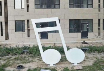 預選戶外音符雕塑 噴漆景觀小品 燈光雕塑