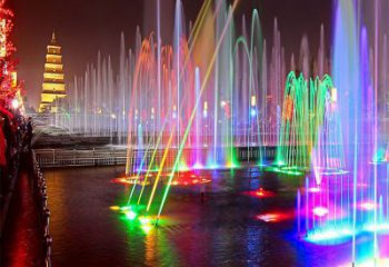 公園波光噴泉雕塑，噴泉雕塑承接