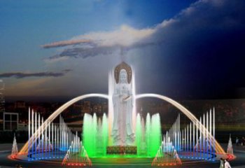 搖擺漂浮噴泉雕塑，水景藝術(shù)噴泉雕塑預(yù)定