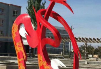 和字雕塑精選，露天雕塑，不銹鋼和字雕塑訂做廠家