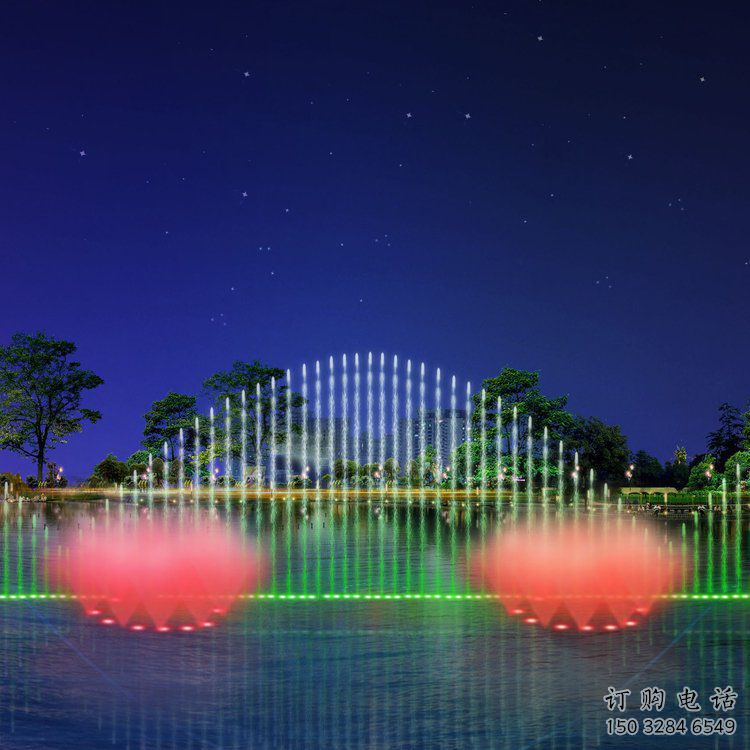 數(shù)控跑動音樂噴泉雕塑