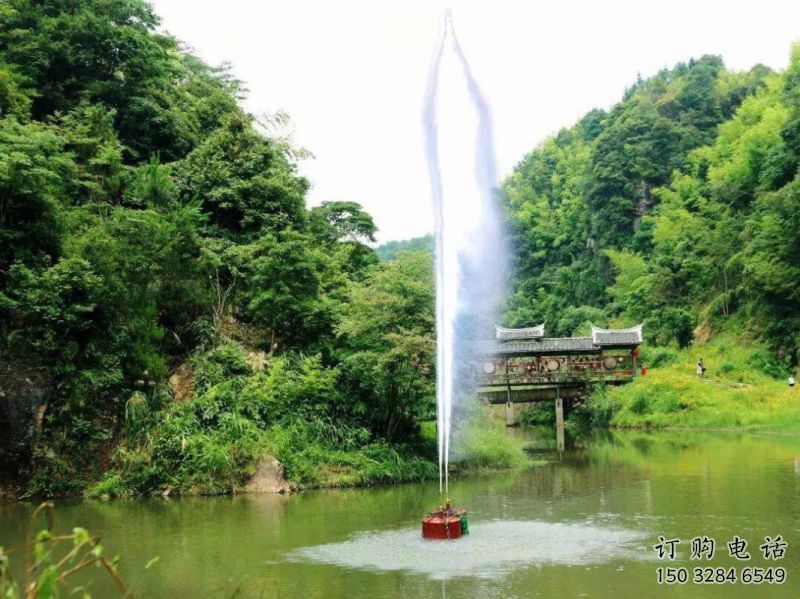 水秀吶喊噴泉雕塑，聲控藝術(shù)結(jié)構(gòu)配置