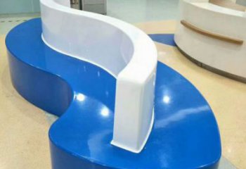 坐凳雕塑，幾何造型，幾何坐凳雕塑制作