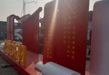 社會(huì)主義雕塑生產(chǎn)廠，黨建標(biāo)識(shí)雕塑，紅色文化宣傳題材