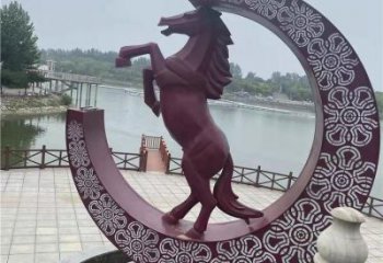 宣傳主題雕塑廠家，藝術(shù)形象標(biāo)識(shí)，地標(biāo)美陳雕塑