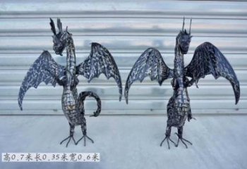 恐龍雕塑常用，鋼管組合，景觀鐵藝恐龍雕塑定價(jià)
