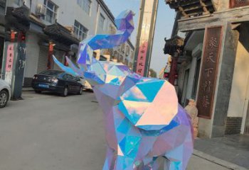 地產(chǎn)大象雕塑提供，露天雕塑，烤漆大象雕塑生產(chǎn)承接