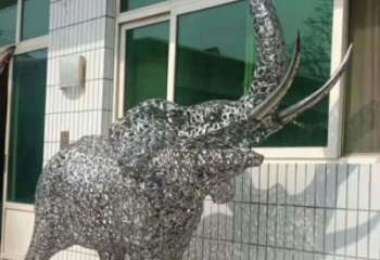 大象雕塑通用，街頭雕塑，鏤空大象雕塑標(biāo)準(zhǔn)