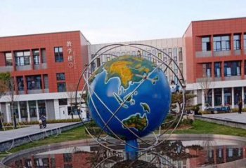 地球雕塑精選，公園小品，不銹鋼地球雕塑精品