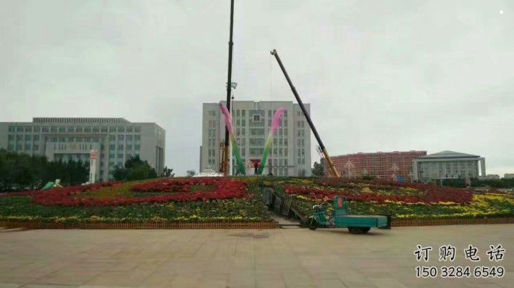 烤漆蘭花雕塑 烤漆蘭花雕塑