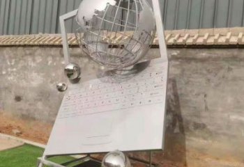 地球儀雕塑服務(wù)商，景觀雕塑，筆記本地球儀雕塑選定