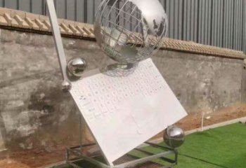 地球儀雕塑工廠，多彩藝術(shù)，景觀筆記本地球儀雕塑制作