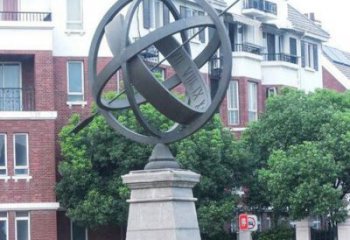 地球儀雕塑預(yù)定，小區(qū)擺件，現(xiàn)代地球儀雕塑精品