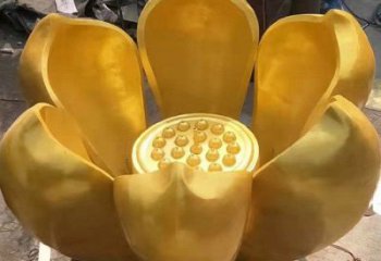 蓮花雕塑預(yù)定，美陳雕塑，景觀銅蓮花雕塑選用