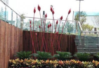 花朵雕塑制作通用，廣場雕塑，郁金香花朵雕塑廠家