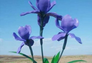 蘭花雕塑通用，戶外雕塑，不銹鋼蘭花雕塑廠家