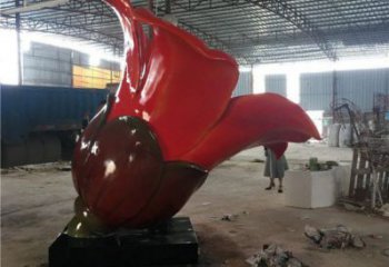 木棉花雕塑供應(yīng)，城區(qū)小品，大型木棉花雕塑制造商