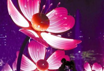 桃花雕塑供求，景區(qū)案例，仿真桃花雕塑廠家