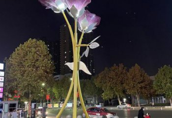 紫丁香雕塑工廠選用，街道標(biāo)識(shí)，紫丁香雕塑批發(fā)
