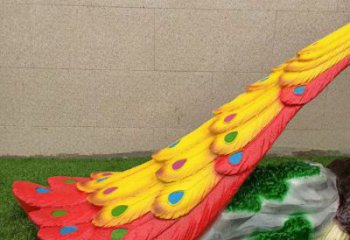 園林孔雀雕塑承接，公園雕塑，仿真孔雀雕塑定制