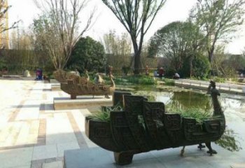 公園孔雀雕塑定價(jià)，景觀概念，仿古孔雀雕塑廠家選用?