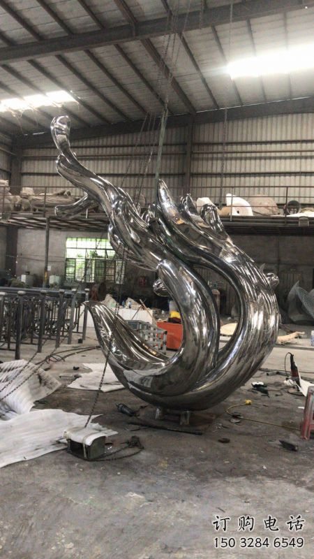 波浪雕塑供給，中式工藝，不銹鋼波浪雕塑精品