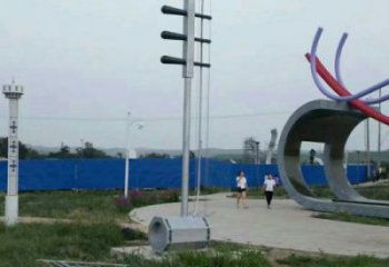 馬頭琴雕塑常用，酒店擺件，不銹鋼馬頭琴雕塑觀(guān)賞型