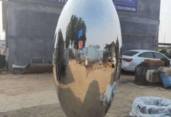 鏡面球雕塑精品，圓雕體系，不銹鋼球雕塑選定